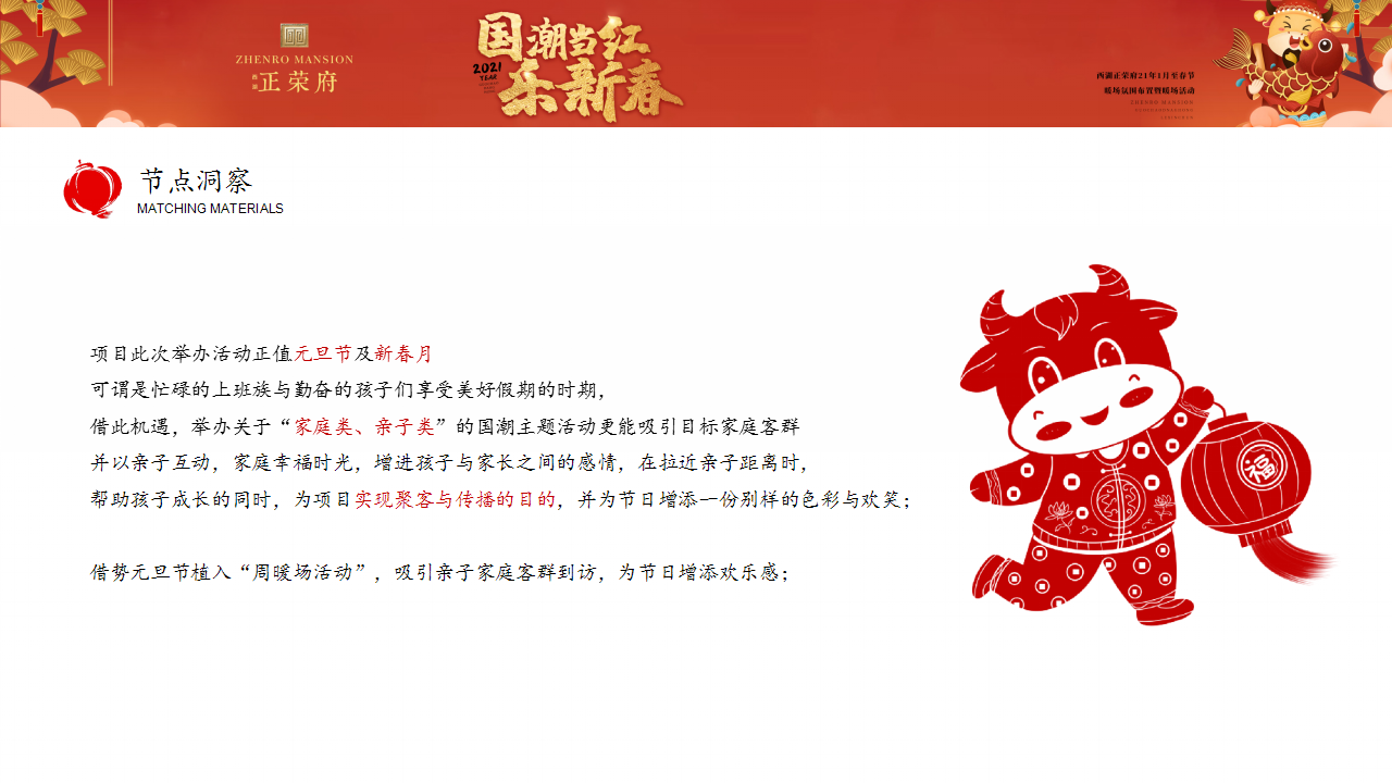 2021地产项目1月至春节氛围布置及暖场&ldquo;国潮当红&middot;乐新春&rdquo;活动策划方案【春节活动】.pptx 第3页