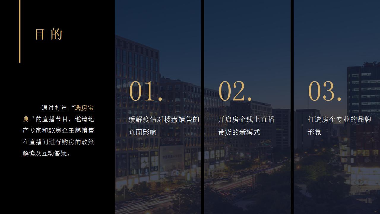2020房企在线直播策划方案【房地产】【线上售楼】【直播】.pptx 第3页
