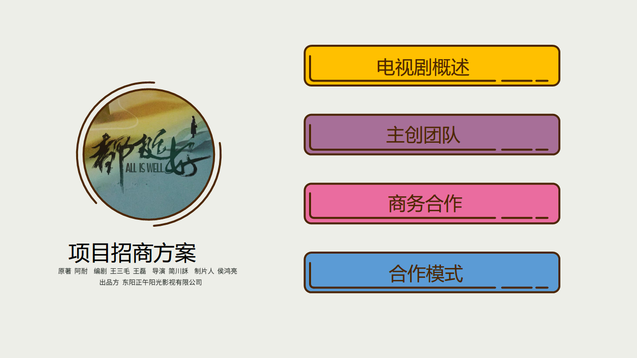 2019正午阳光《都挺好》项目招商方案【影视】【招商】.pdf 第2页