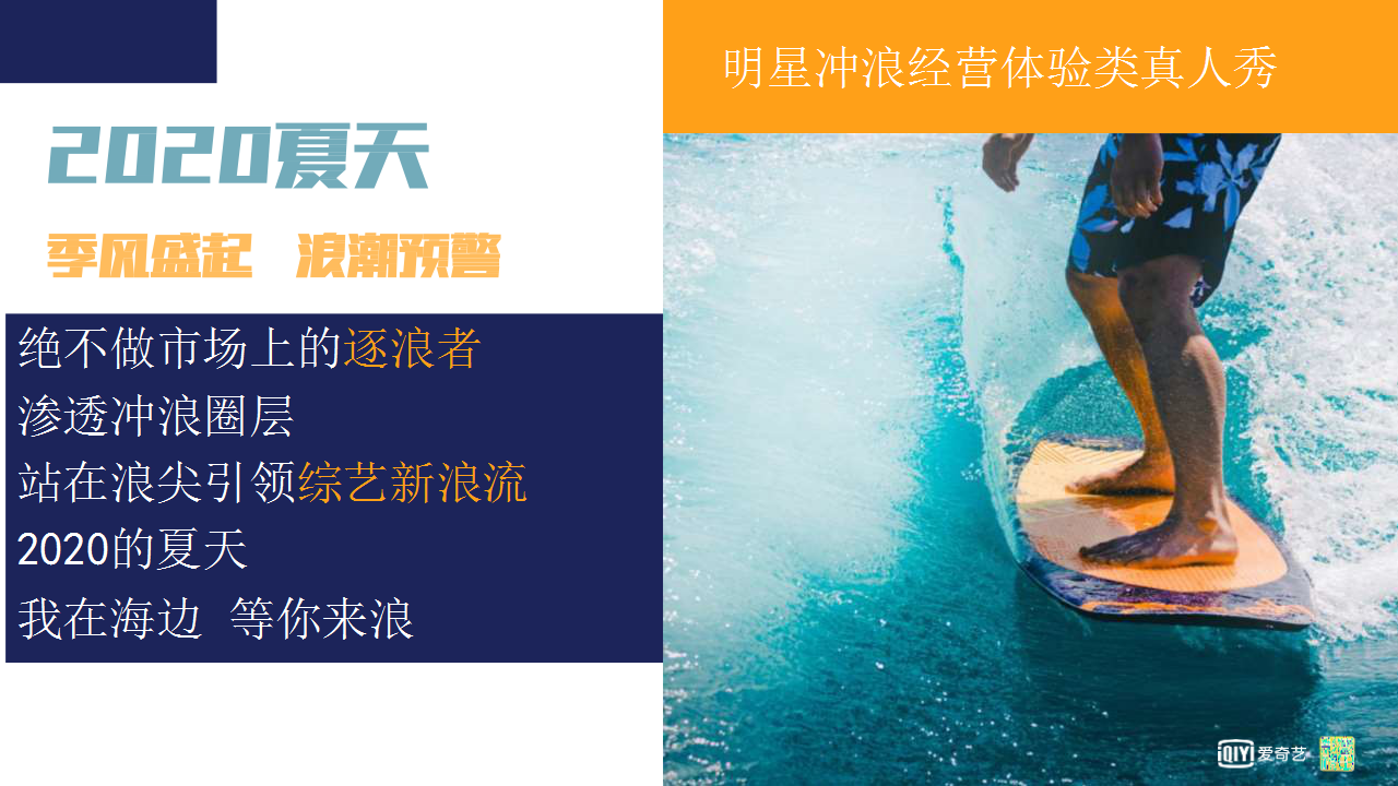 2020爱奇艺自制综艺《夏日冲浪店》节目招商方案【影视娱乐】【招商方案】.pptx 第2页