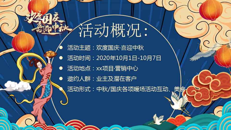 2020地产项目双节同庆系列暖场&ldquo;中秋遇国庆&rdquo;活动策划方案【房地产】【中秋国庆】.pptx 第3页