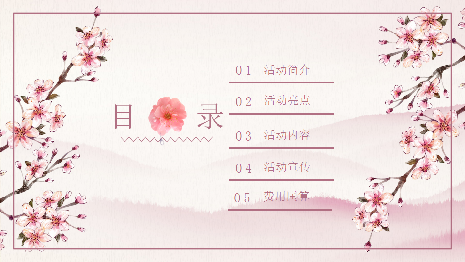 2019城市樱花节开幕式策划方案【旅游】【樱花节】.pptx 第2页