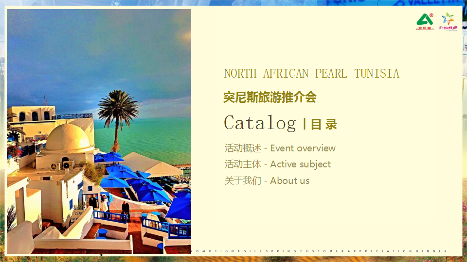 2017突尼斯旅游推介会暨雅居乐春季客户答谢晚宴策划案【旅游】【活动策划】.pptx 第2页