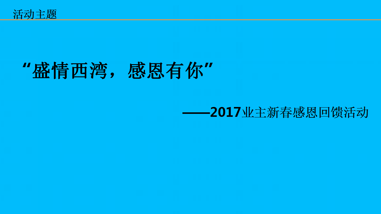 2017禹王西湾国际新春老业主感恩活动方案【地产】【活动策划】.pptx 第3页