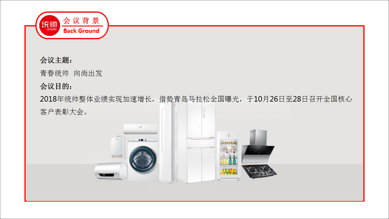 2018海尔统帅品牌线下核心客户答谢会策划案-聚峰创惠【家电】.pptx 第3页