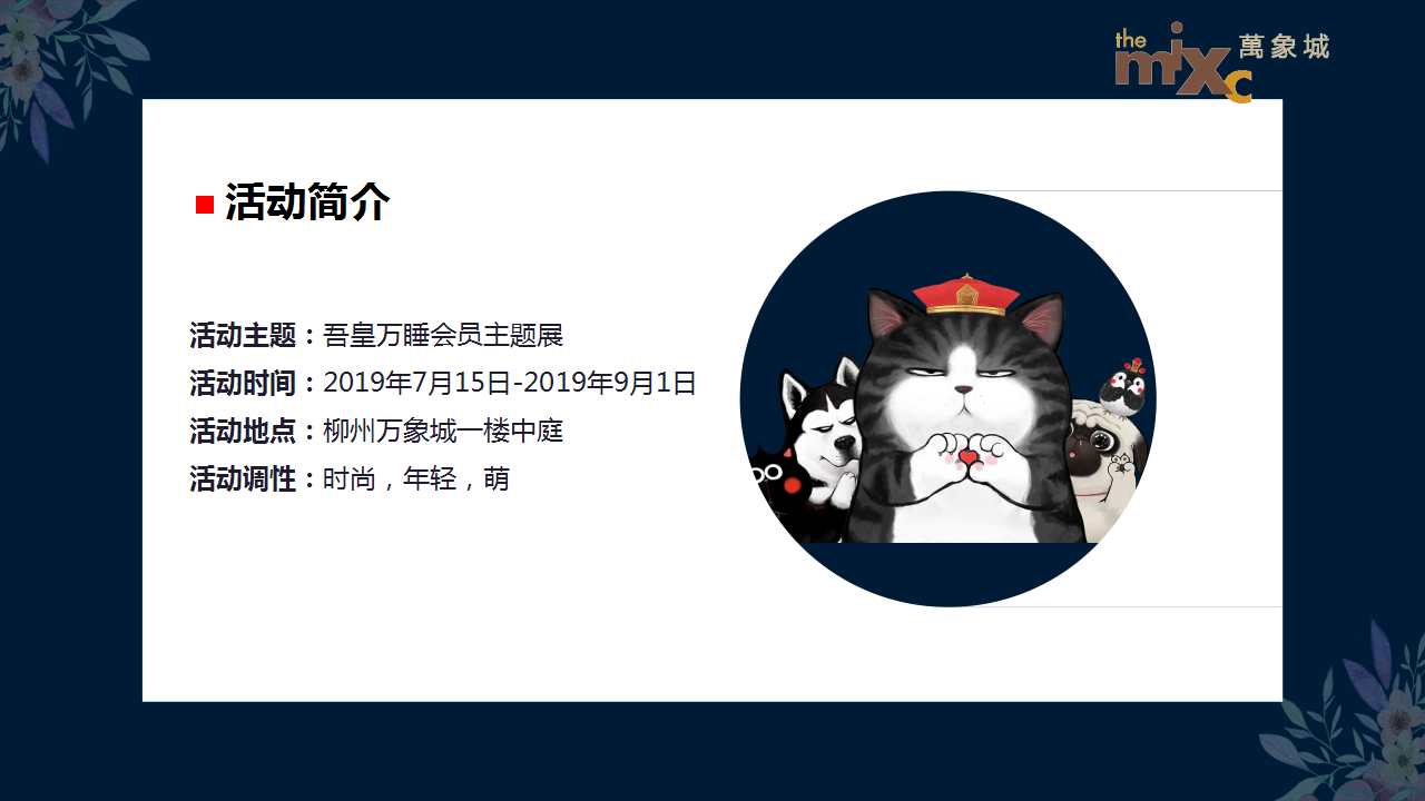 2019柳州万象城吾皇万睡主题展活动策划方案【动漫IP】【美陈】.pptx 第2页
