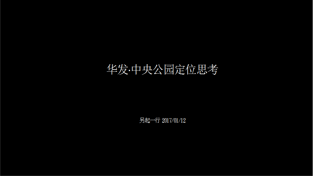2017华发&middot;中央公园定位推广方案【地产】.pptx 第2页