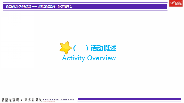 2018城南优品道星光广场招商发布会策划案【商业地产】【发布会】.pptx 第3页