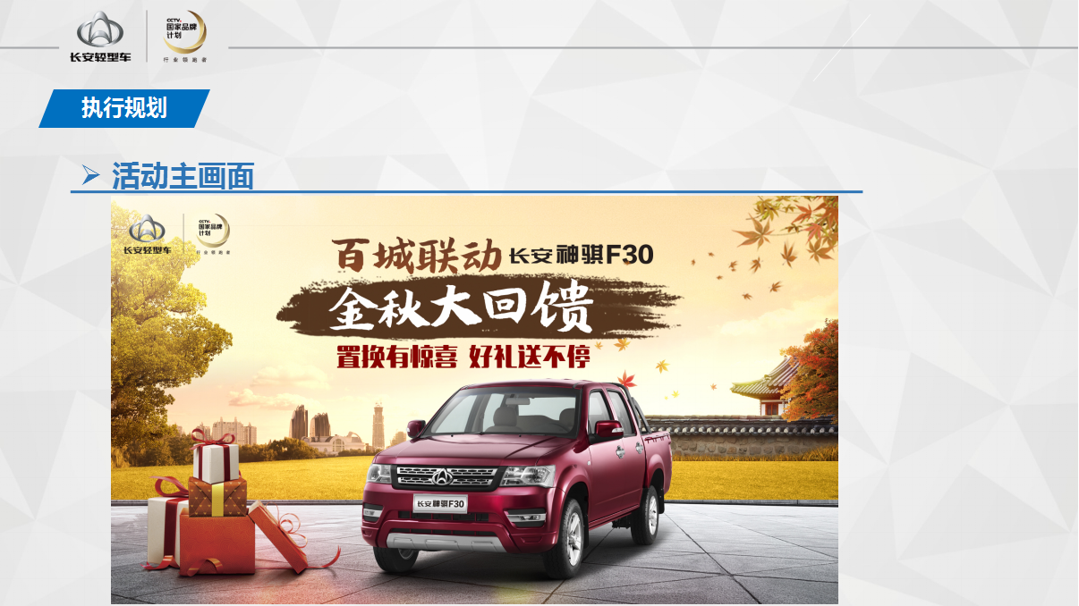 2017百城联动长安神骐F30金秋大回馈活动方案【汽车】【活动策划】.pptx 第3页