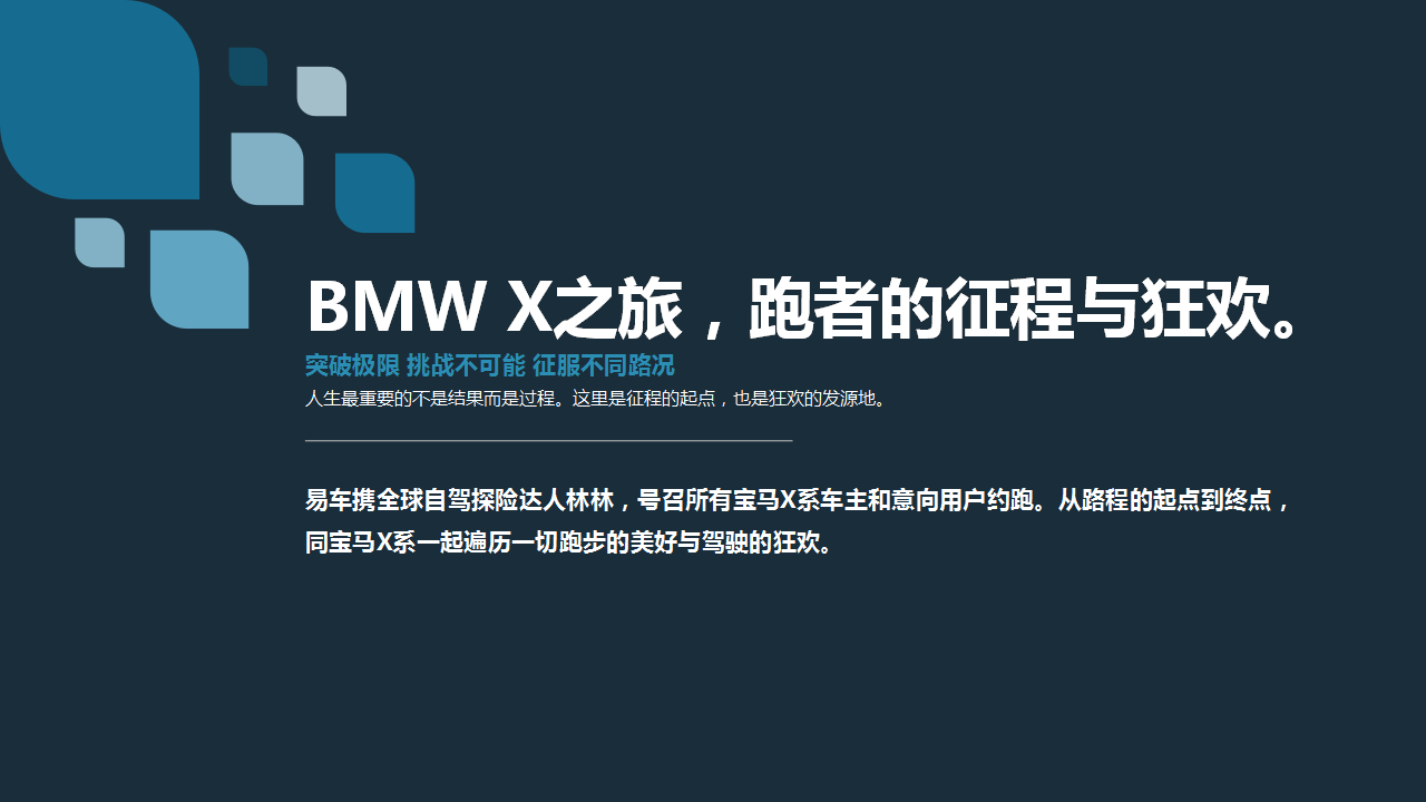 2017BMW X之旅合作方案【汽车】【活动策划】.pptx 第2页