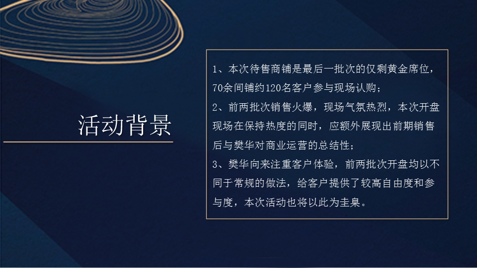 2018樊华似锦商铺三批次开盘方案【开盘活动】【地产】.pptx 第2页
