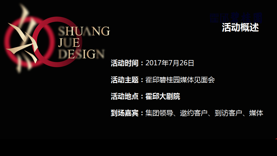 2017霍邱碧桂园产品媒体见面会策划案【地产】【活动策划】.ppt 第3页
