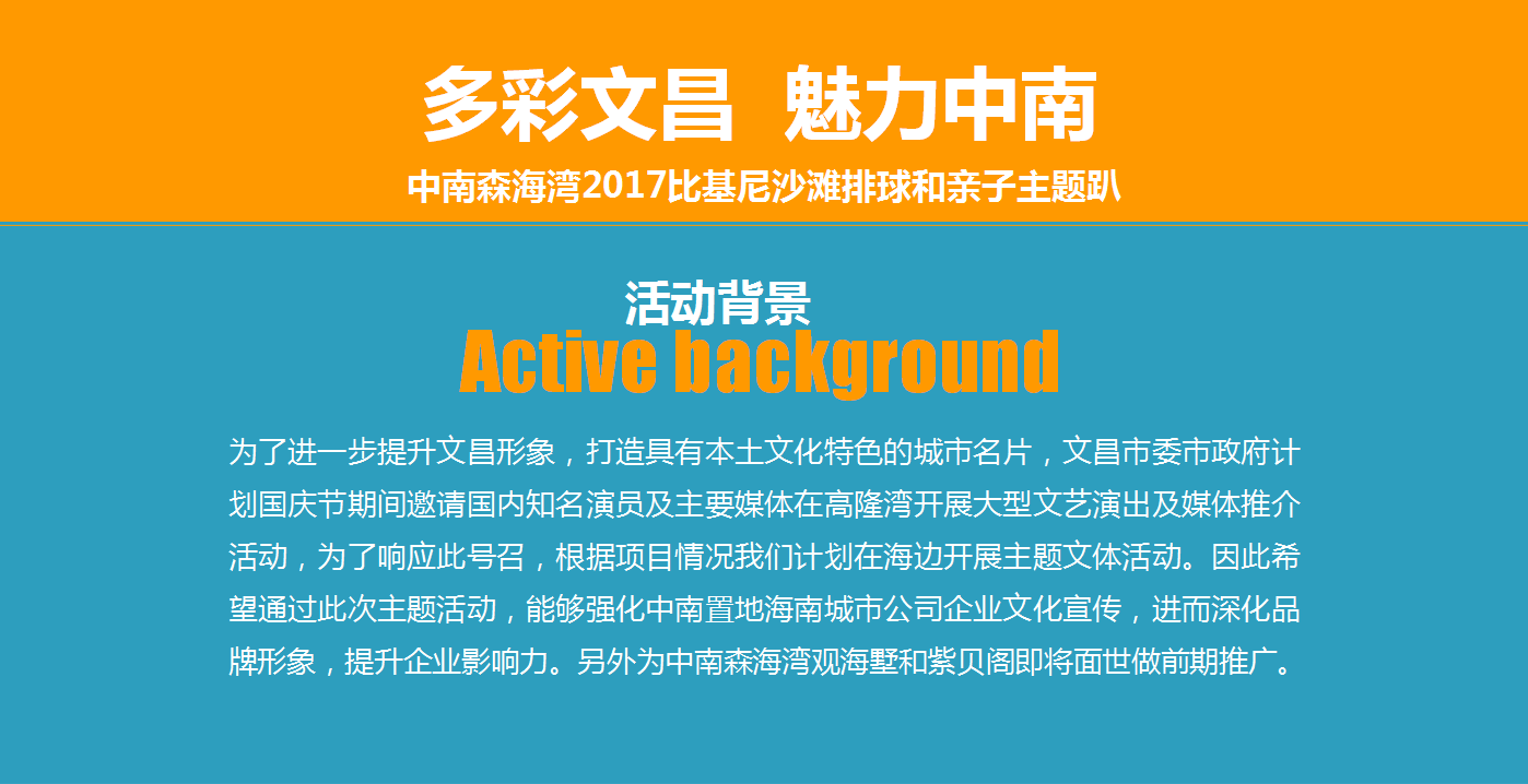 2017中南森海湾比基尼沙滩排球和亲子主题趴策划案【亲子活动】【排球】.pptx 第2页