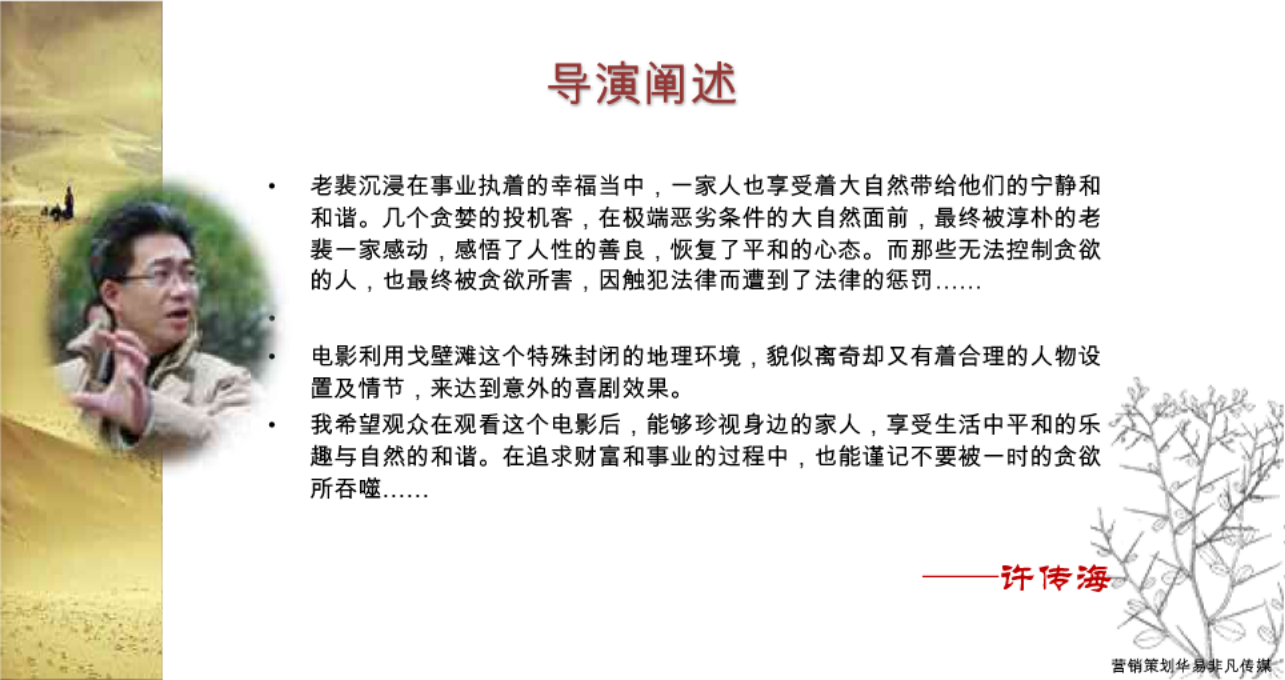 电影《不怕贼惦记》招商方案【电影】.pdf 第2页