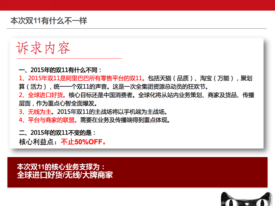 2015天猫双11品牌传播策略思考【双十一】.pptx 第3页