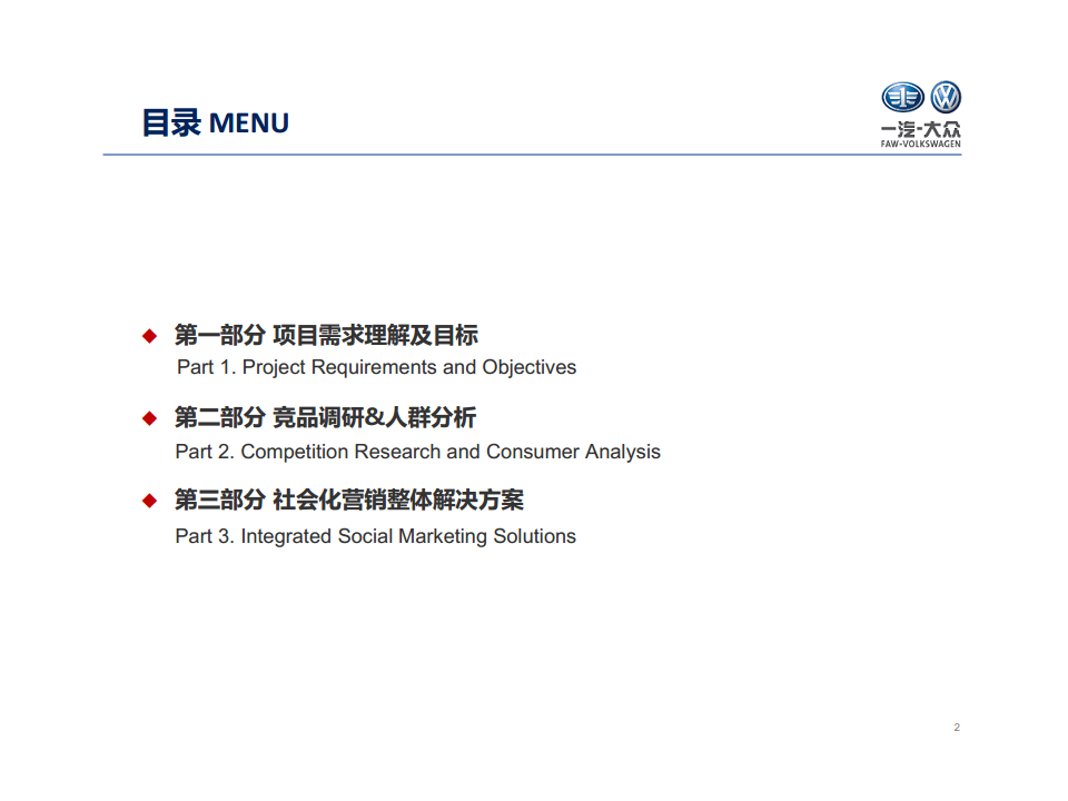 2016一汽大众-社会化营销整体解决方案-中英文整合【汽车】.pdf 第2页