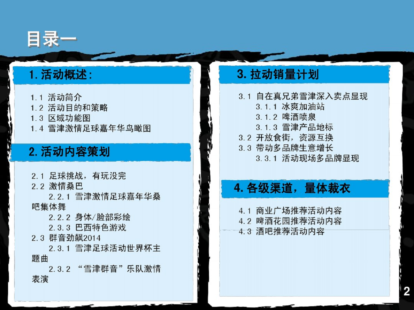 &lsquo;&rsquo;真兄弟&ldquo;世界杯足球主题活动【足球】.pdf 第2页