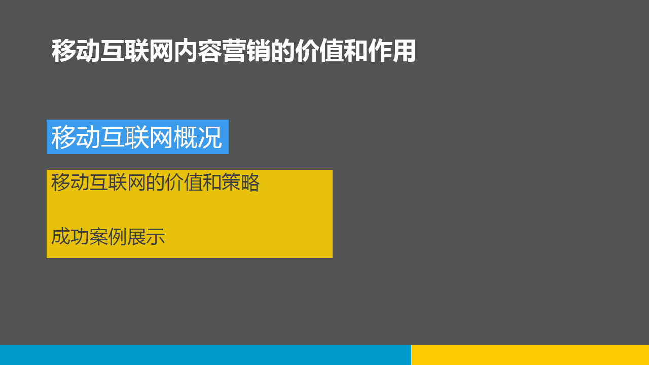 移动互联网内容营销【互联网】.pptx 第3页