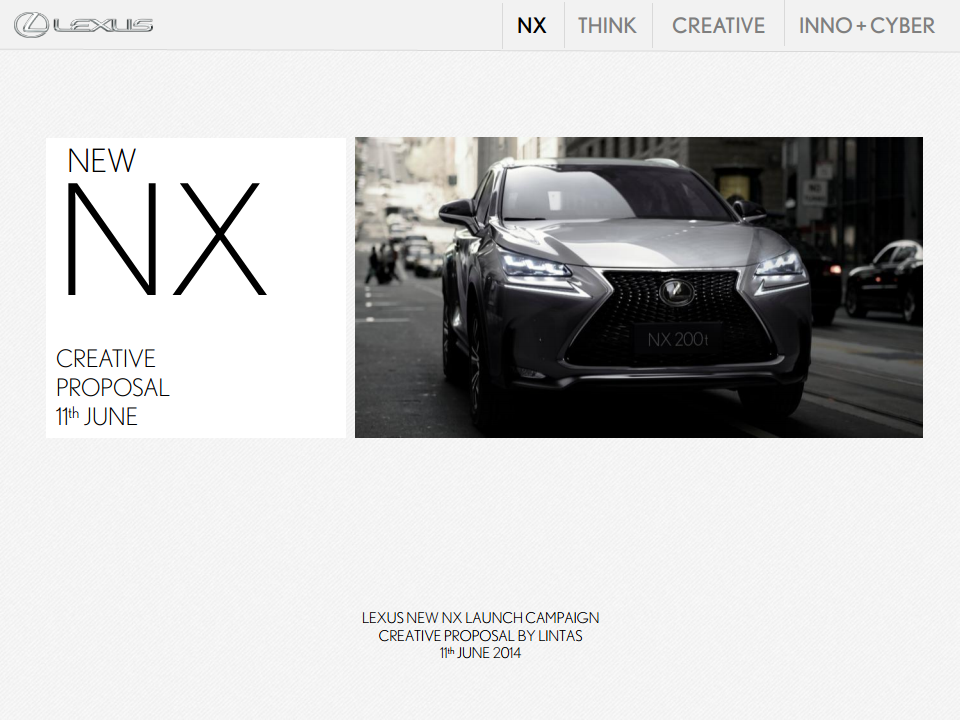 2014雷克萨斯创意提案+NX+Launch+Integrated+Communication+Plan【创意营销】.pdf 第3页
