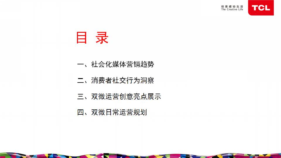 2015TCL品牌年度社会化媒体数字营销方案.pptx 第2页