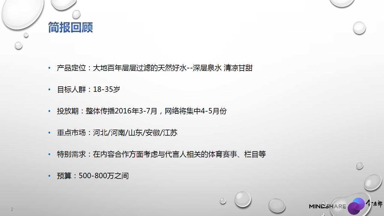 2016年今麦郎深层泉水网络传播细案【快消品】.pptx 第2页