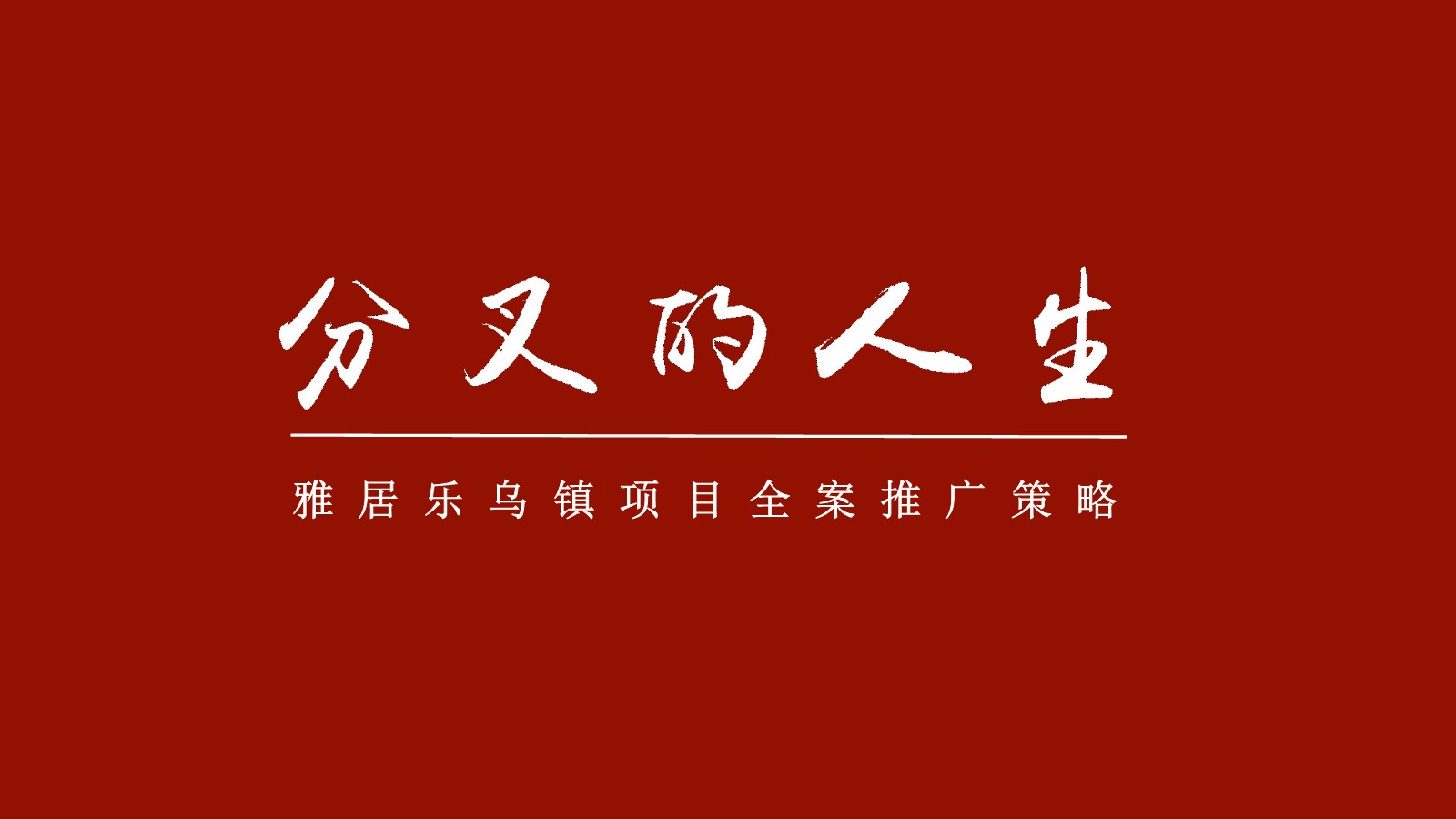黑马-雅居乐乌镇文旅项目全案推广策略【年度全案】【品牌营销】 第2页