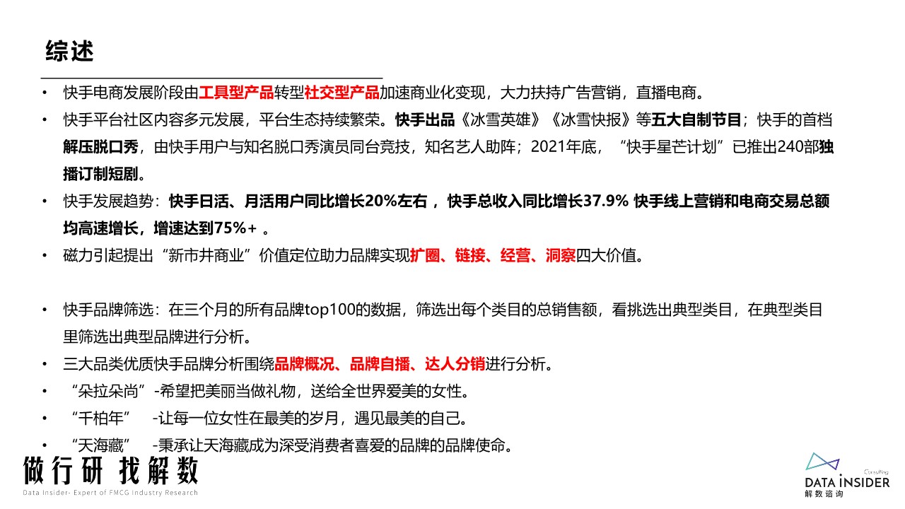 快手平台品牌分析【互联网】【解数】 第3页