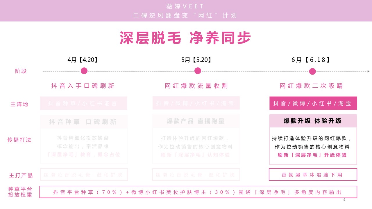 薇婷沐浴脱毛膏传播方案【种草带货】 第3页