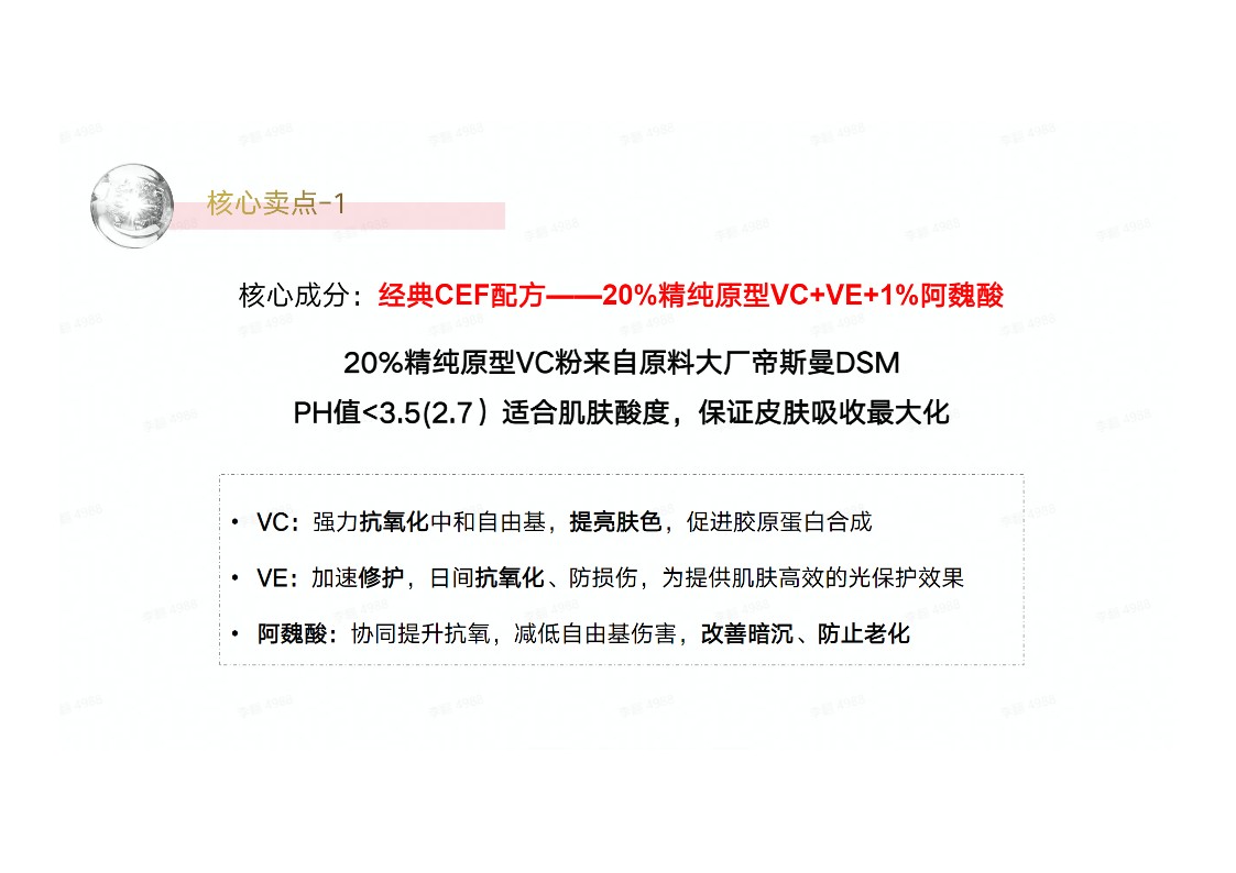 护肤品牌VC精华产品达人传播brief【种草带货】 第3页