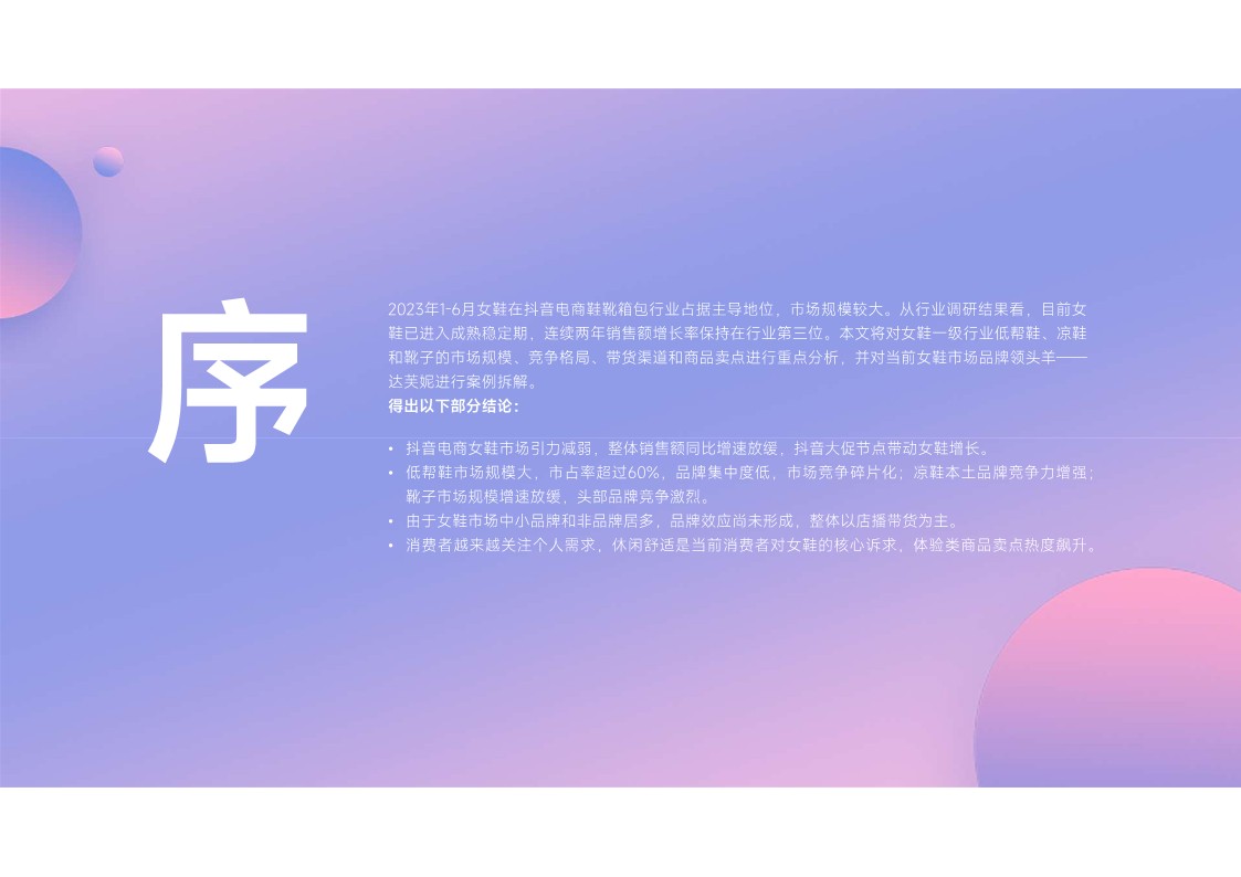 2023抖音电商女鞋市场洞察行业分析报告 第3页