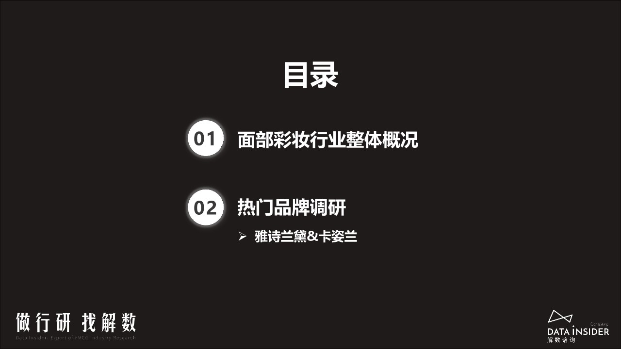 雅诗兰黛、卡姿兰面部彩妆行业调研方案【行业分析】 第3页
