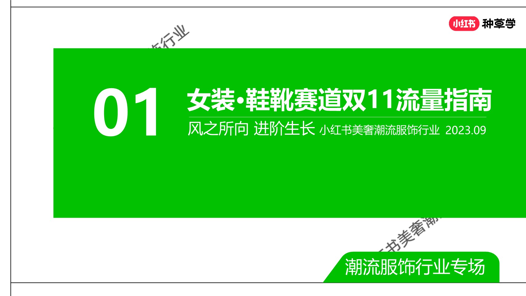 服饰潮流行业女装鞋靴赛道双11营销指南 第2页