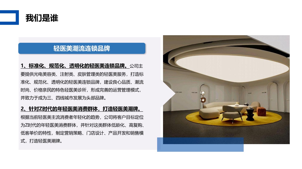 轻医美潮牌连锁店商业计划书【BP】 第3页