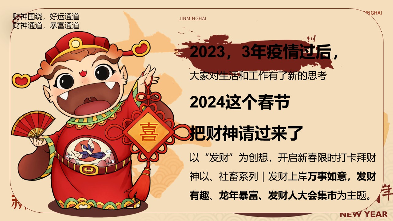 2024喜迎中国年龙年暴富春节主题游园会活动策划案【春节活动】 第2页