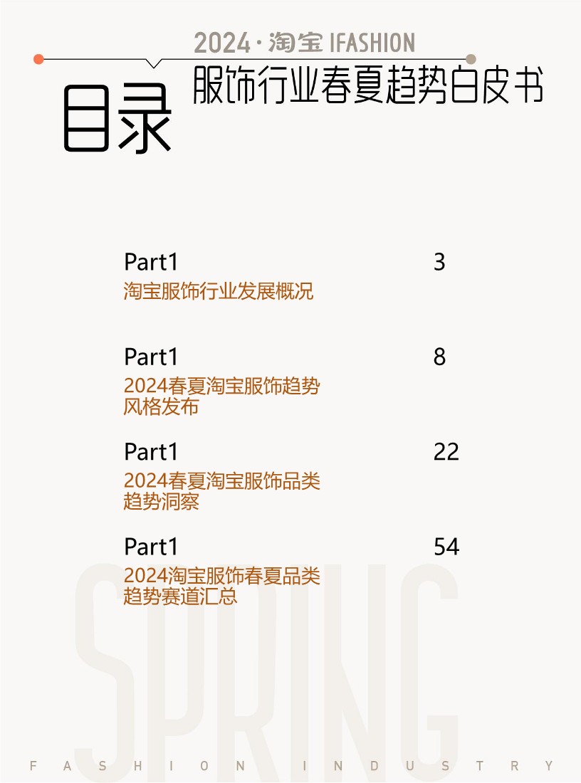 2024淘宝ifashion服饰行业春夏趋势白皮书 第2页
