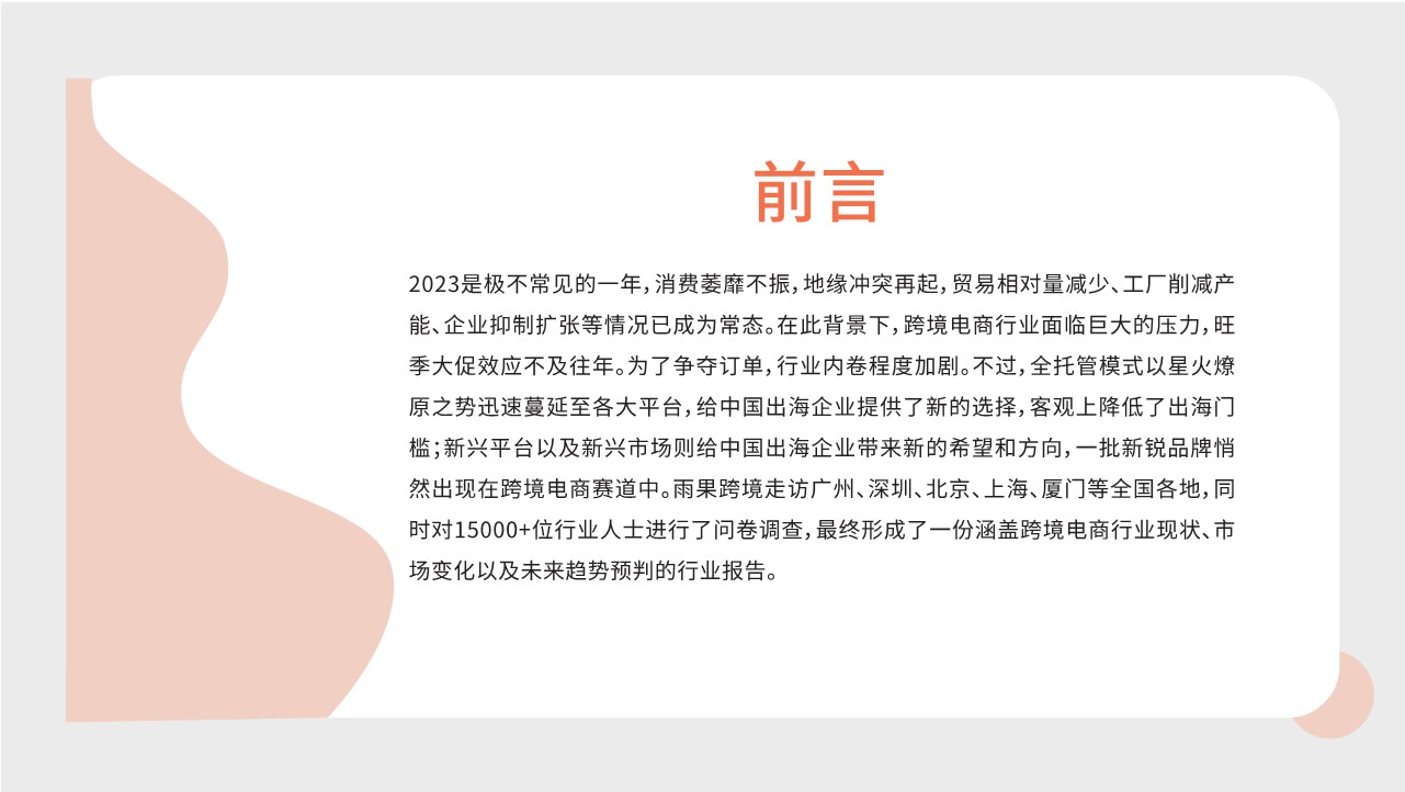 2024年度跨境电商行业趋势报告 第2页