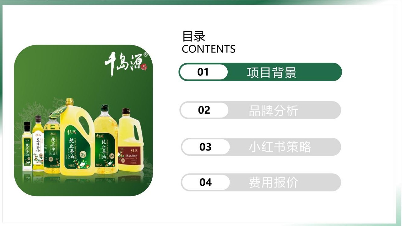 千岛源茶油小红书内容运营方案【小红书营销】 第2页