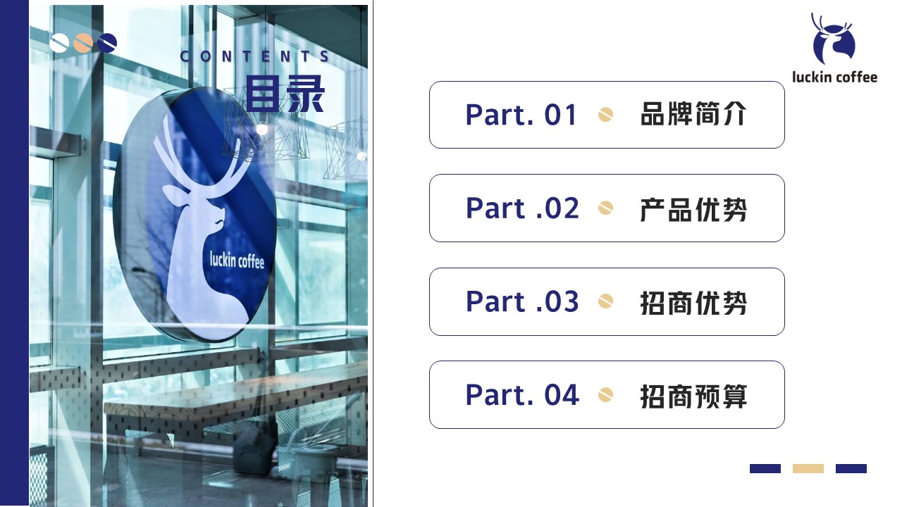 瑞幸咖啡新零售品牌招商手册PPT 第2页