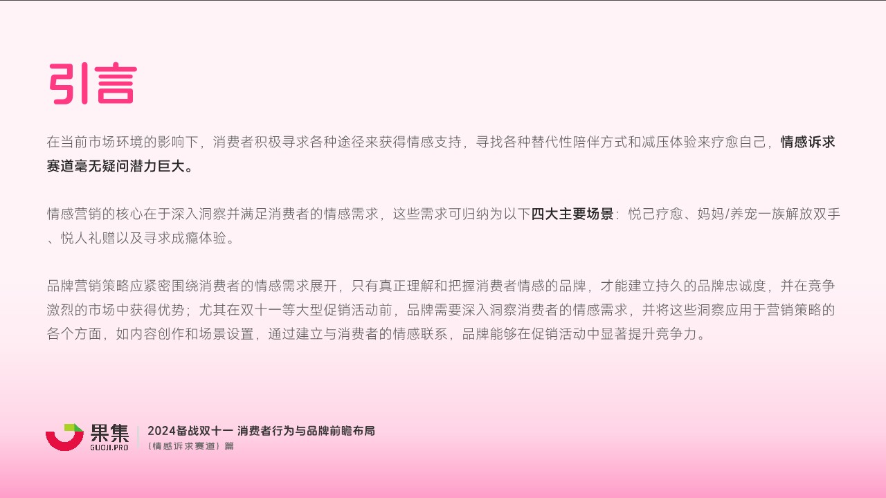 【情感诉求赛道】2024备战双十一：消费者行为与品牌前瞻布局 第2页