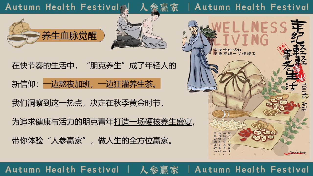 2024秋冬季朋克青年硬核养生节&ldquo;人参赢家&rdquo;主题中医市集活动策划方案 第2页