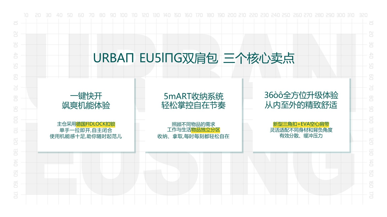 双肩包品牌新品背包-产品沟通创意方案 第3页