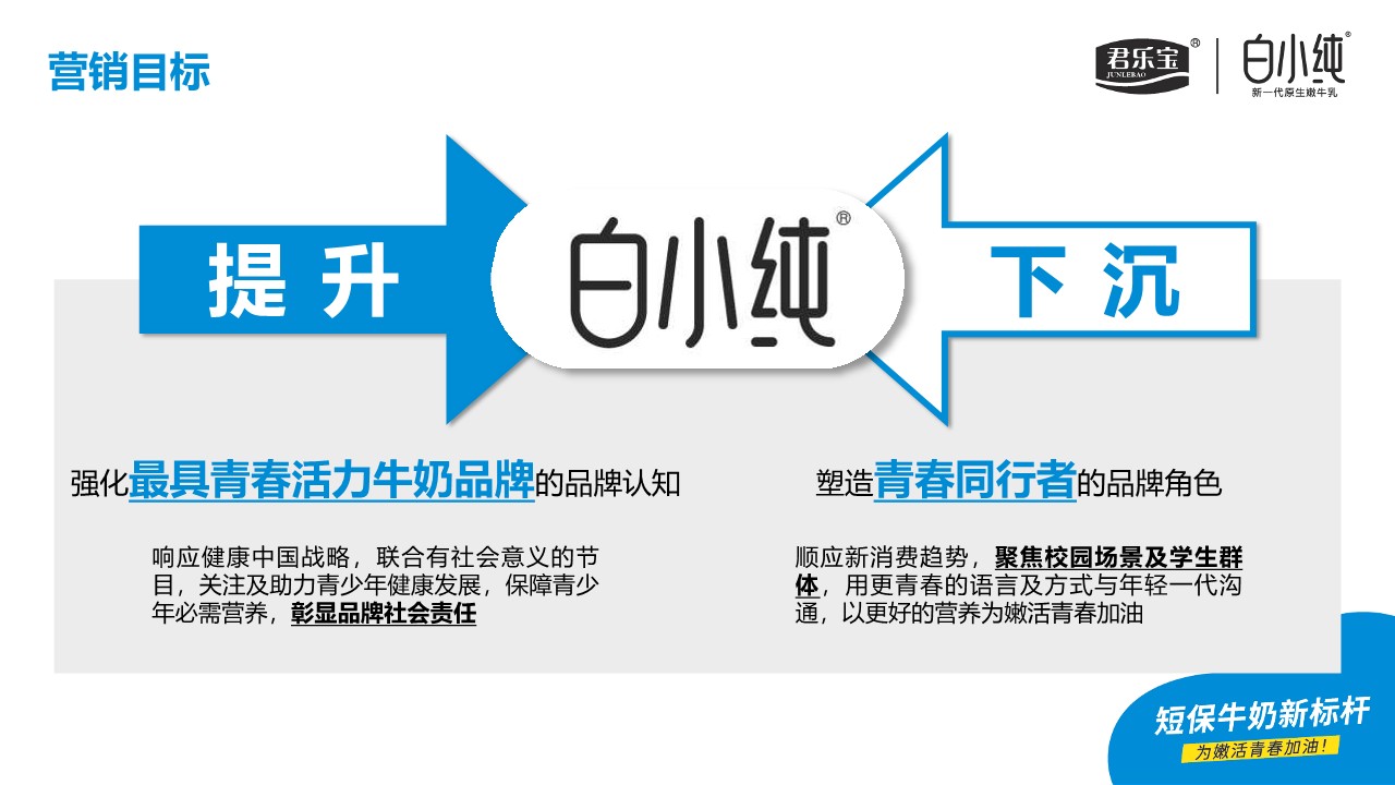 君乐宝白小纯牛奶整合营销策划案【新品营销】 第3页