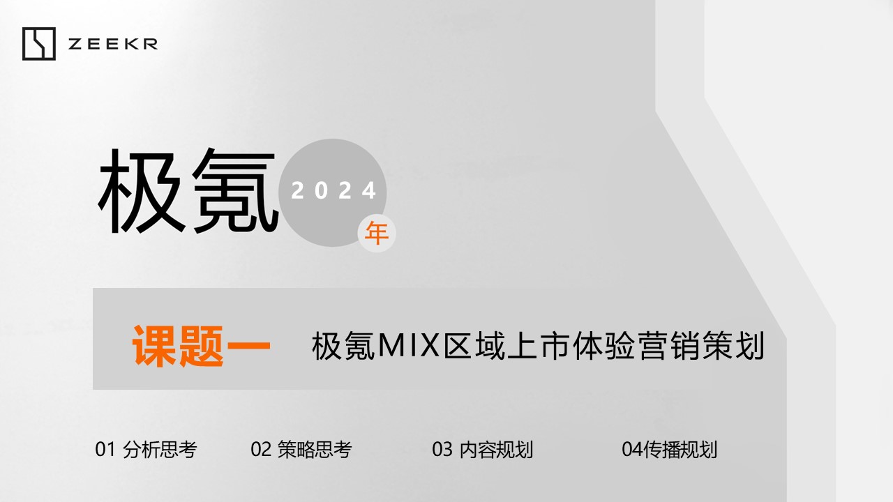 极氪MIX区域上市体验营销策划招投标方案 第2页