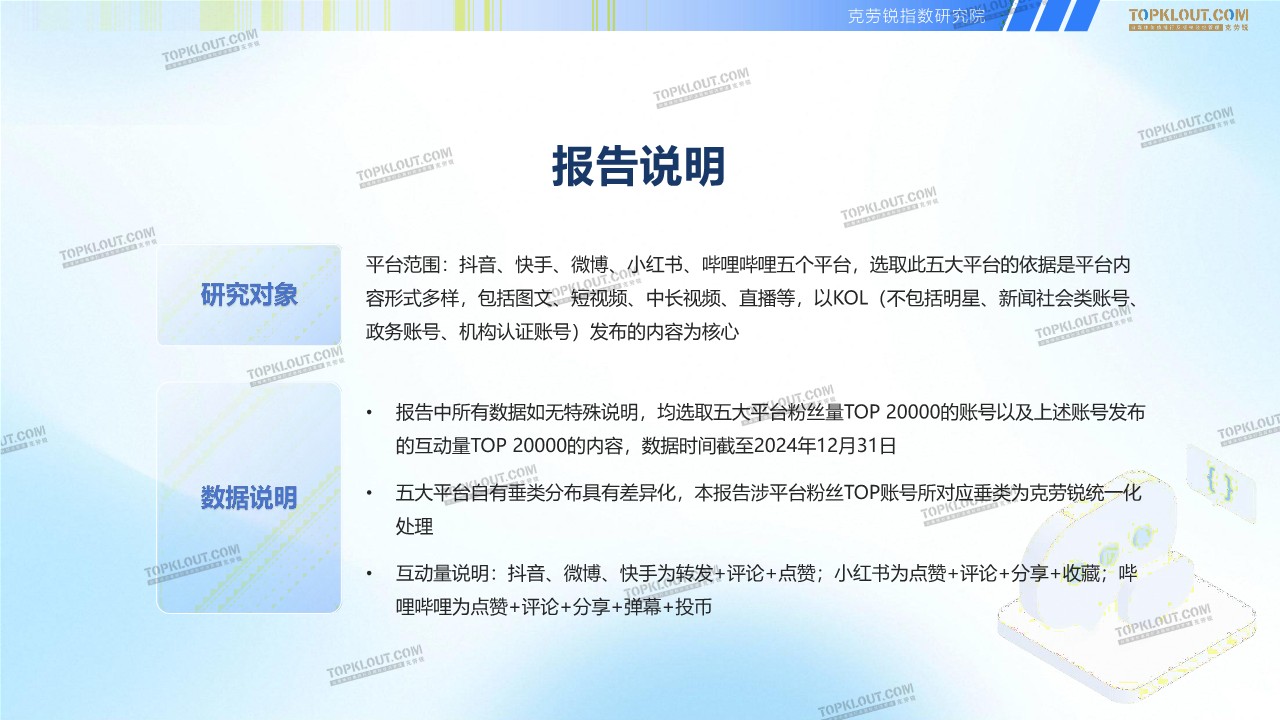 2025五大平台KOL粉丝分析研究报告 第3页