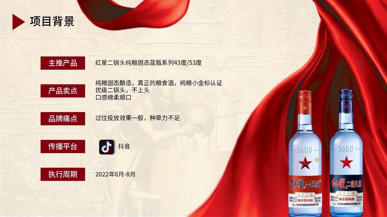 红星二锅头品牌社媒突围传播【抖音营销】【抖音投放】 第3页
