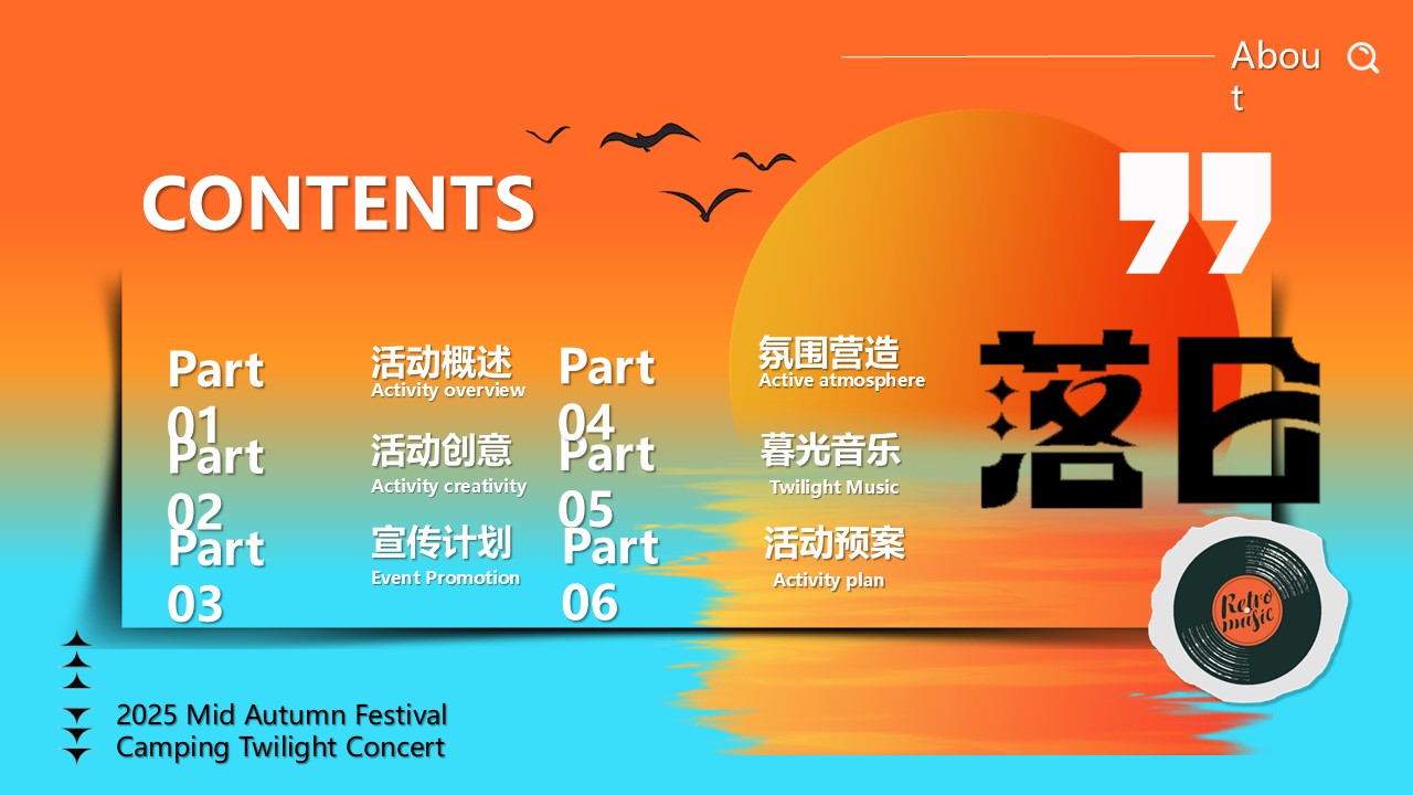 2025中秋节露营暮光音乐会活动策划方案 第2页