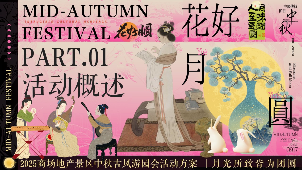2025商场地产景区中秋节古韵市集游园会&ldquo;东方腔调&middot;中秋有好戏&rdquo;主题活动策划方案【中秋活动】 第3页