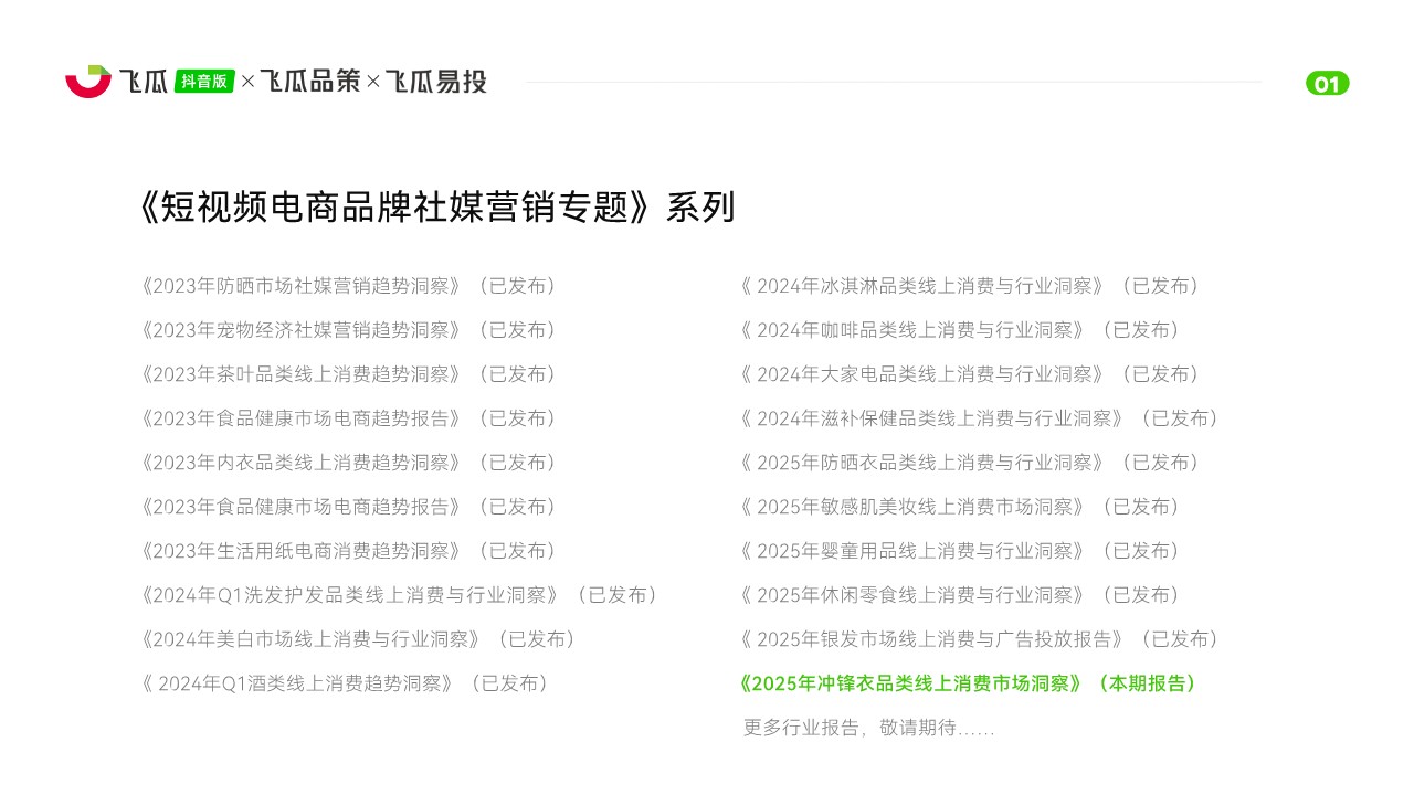 2025年冲锋衣品类线上消费市场洞察 第2页