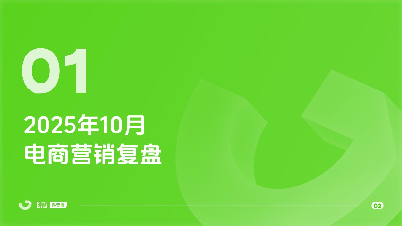 2025年10月抖音电商营销月报【抖音运营】 第3页