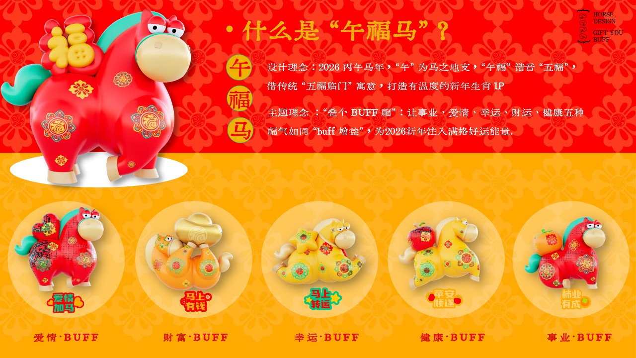 2026午福马新年春节美陈设计包装方案【IP】【美陈】 第2页